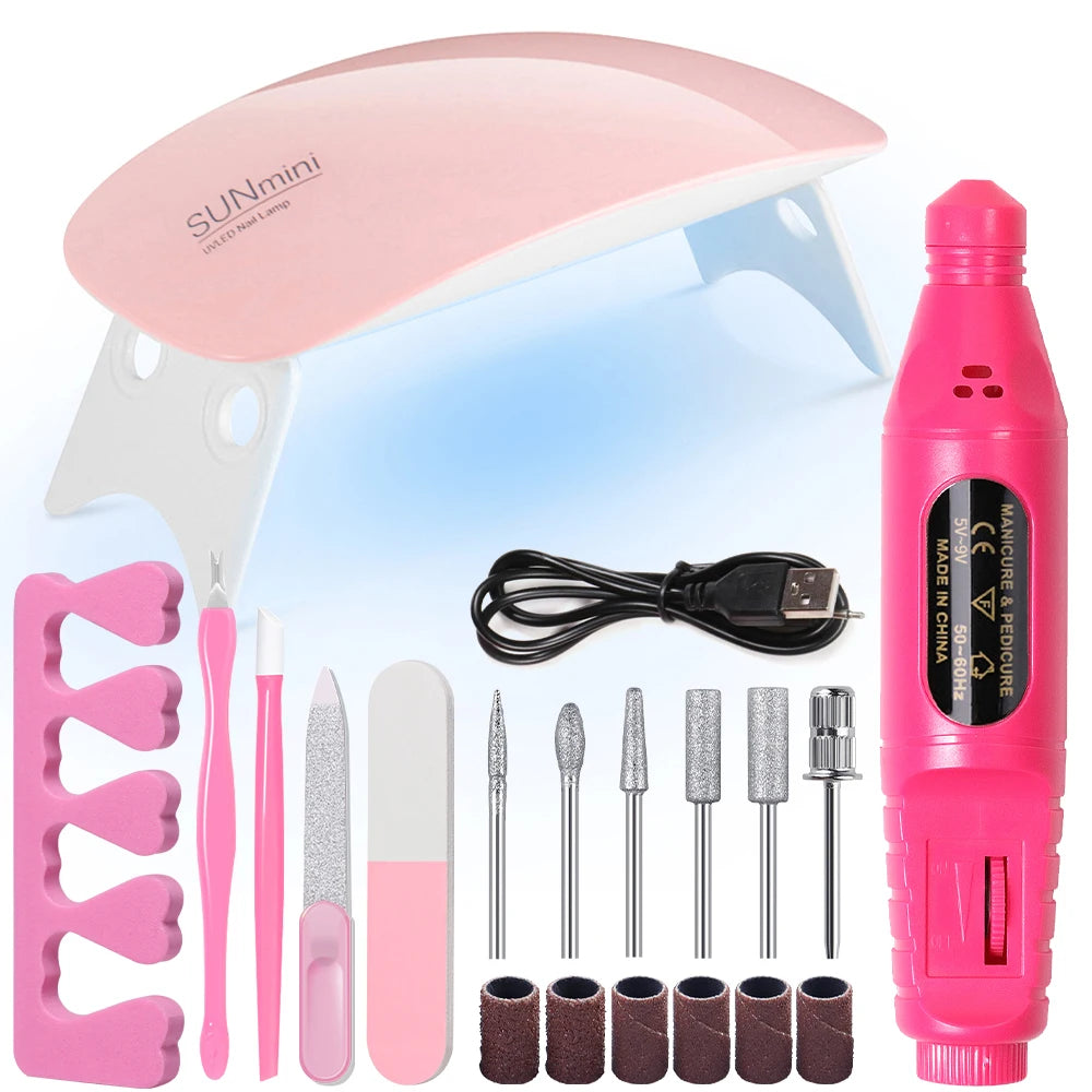Electric Nail Drill Manicure Kit