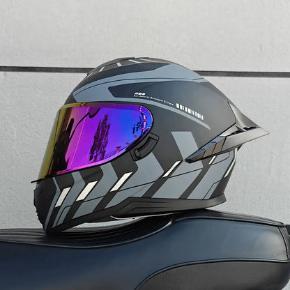 LVS Dual-Lens Full-Face Helmet