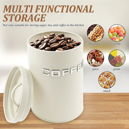 Metal Modern Style Storage Jar