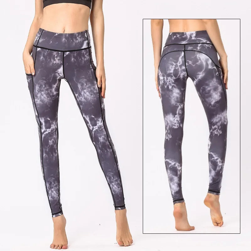 Cloud Hide Camo Trainer Leggings