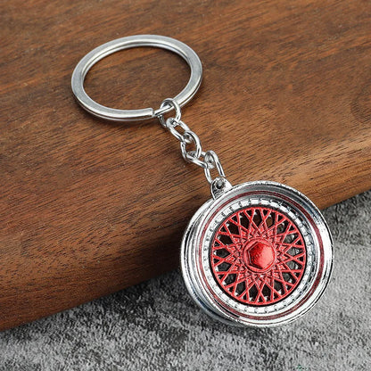 Creative Gear Head Keychain Speed