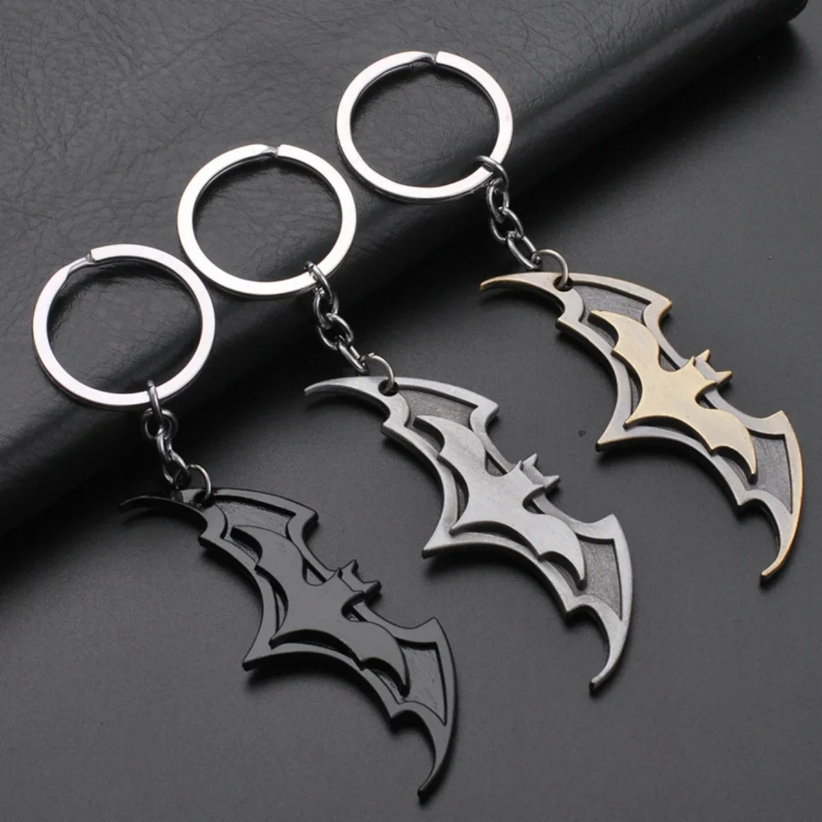 Bat keychain anime creative high-end