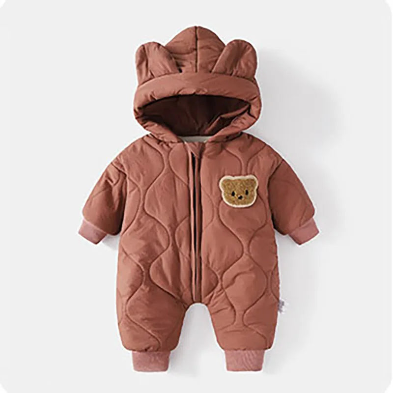 Fleece Padded Baby Romper