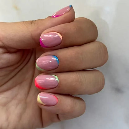 French Resin Press-On Nails