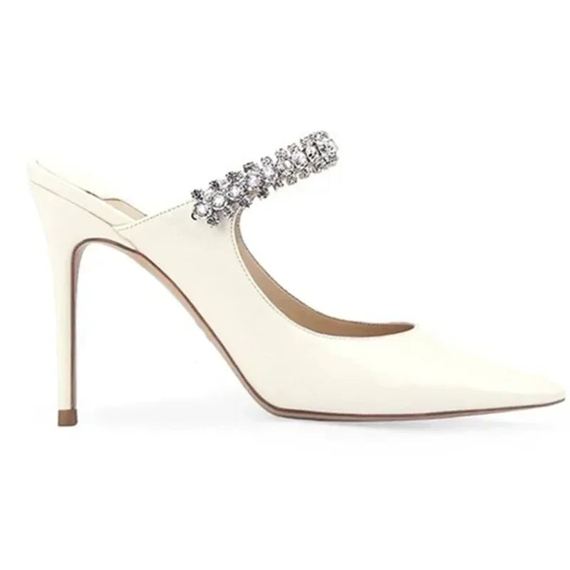 Pointed Toe Mule Heels