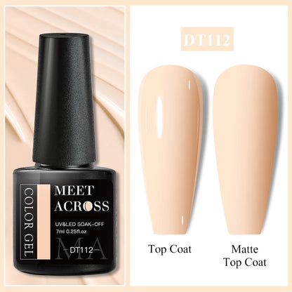 MEET ACROSS Matte Gel Polish