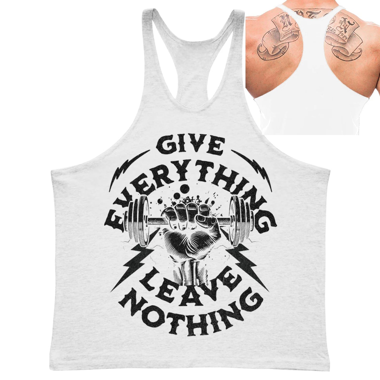 Give Everything Leave Nothing Graphic