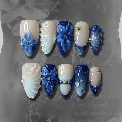 Y2K Cat Eye Press-On Nails