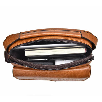 PU Leather Crossbody Tote Bag