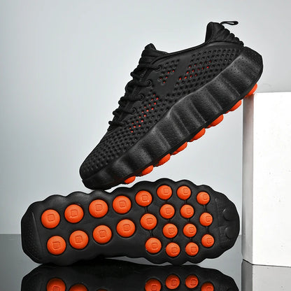 Thick-Sole Breathable Casual Sneakers