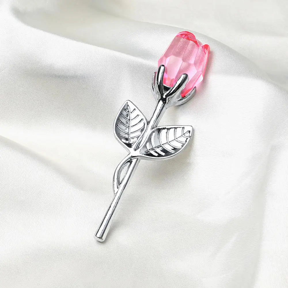 Artificial Crystal Rose Flower