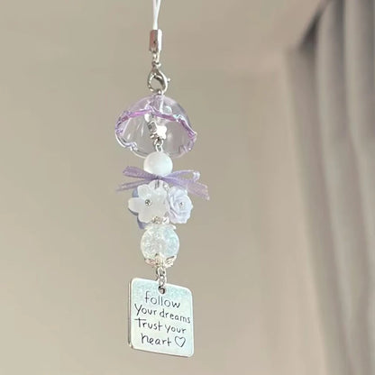 Cute Wind Chime Pendant Keyring
