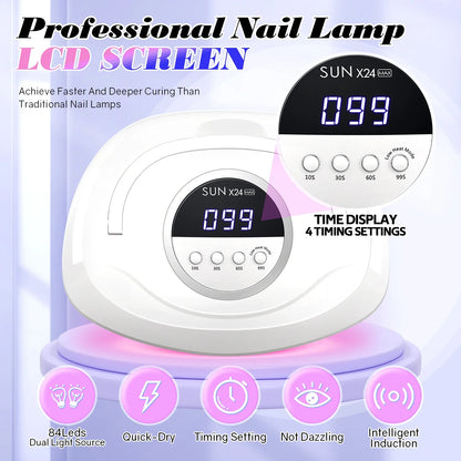 380W UV LED Nail Lamp