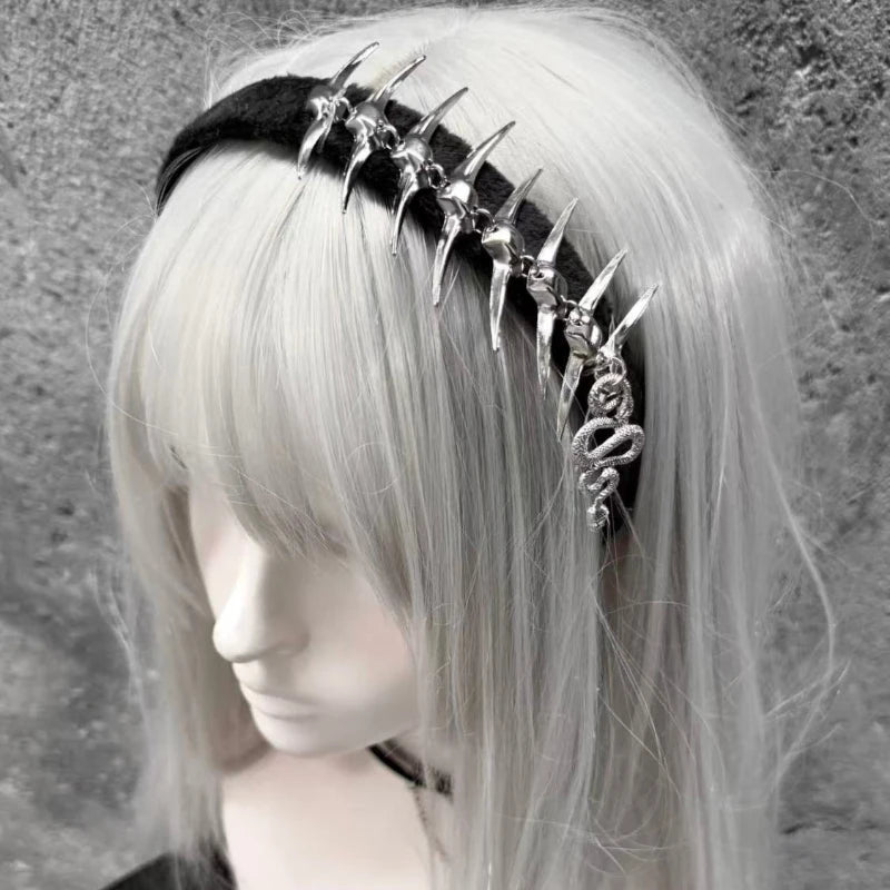 Skeleton Bone Gothic Headband
