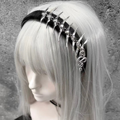 Skeleton Bone Gothic Headband