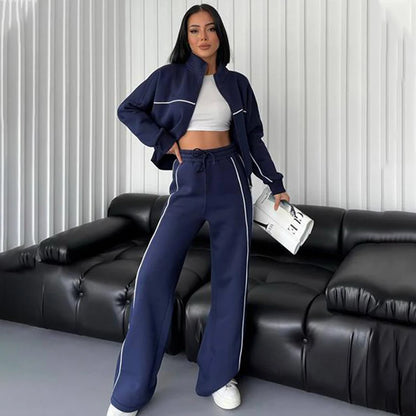 Women Two-Piece Jogger Tracksuit Set