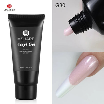 Acrylic Nail Extension Builder Gel