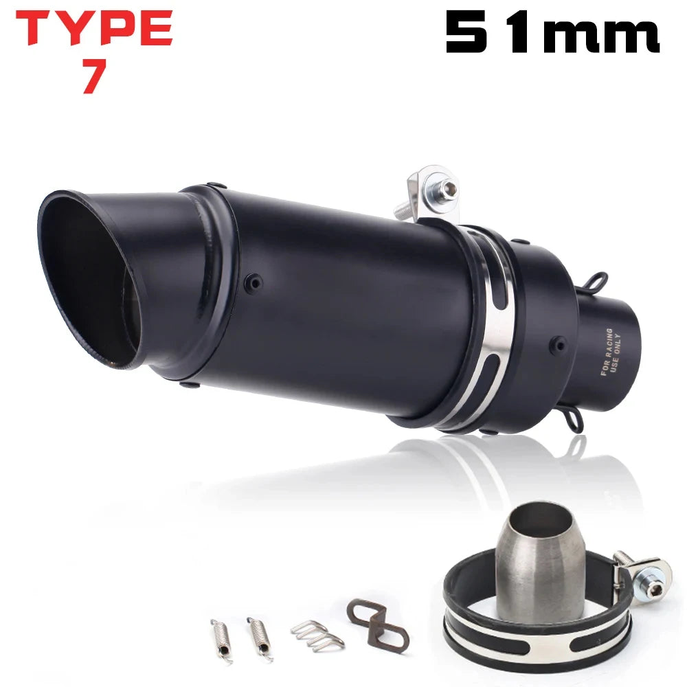 Universal 51mm GP-Project Racing Exhaust Muffler
