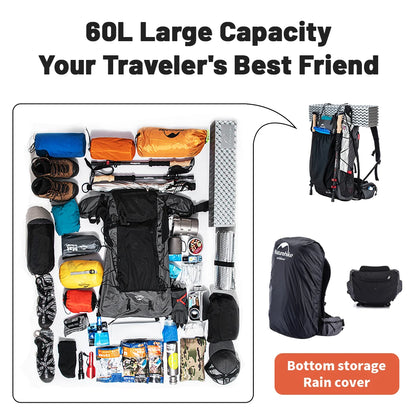Ultralight Backpack with Rain Cover