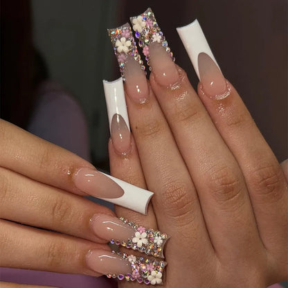 Leopard Cherry Press-On Nails