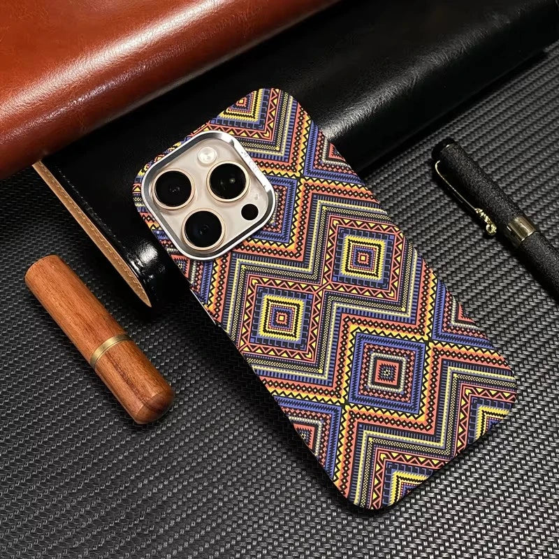 Carbon Fiber Grid Case for iPhone 17 Pro Max | 17 Pro | 16 Pro Max | 16 Pro | 15 Pro Max | 15 Pro