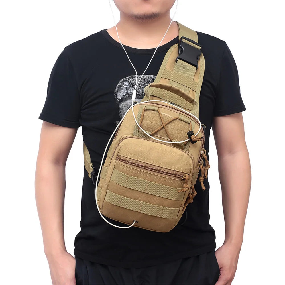 Tactical Nylon Sling Backpack