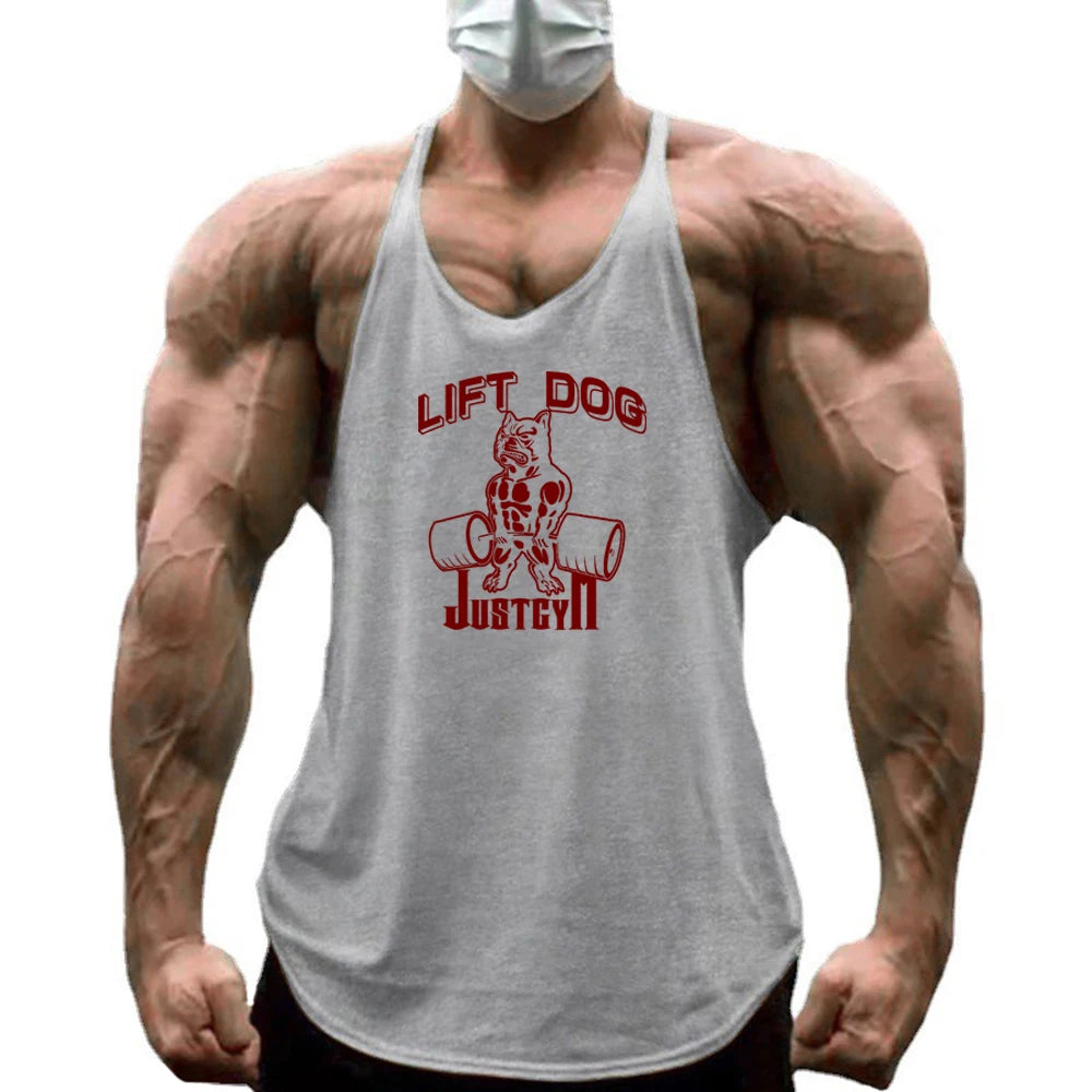 Cotton Stringer Tank Tops Low