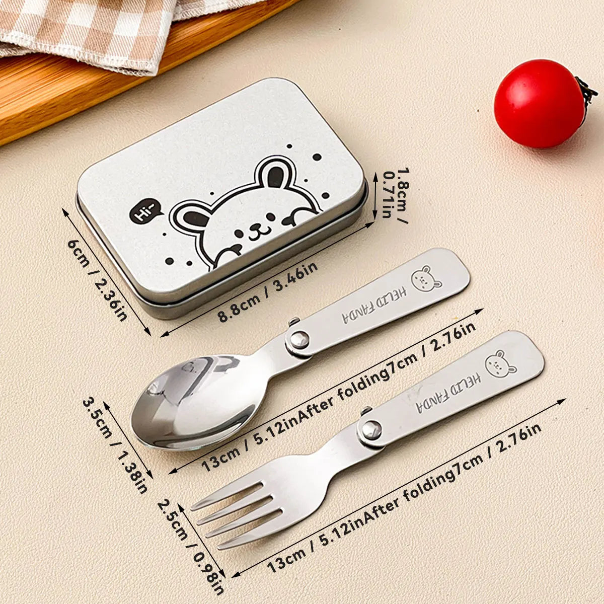 304 Stainless Cartoon Worthbuy Set