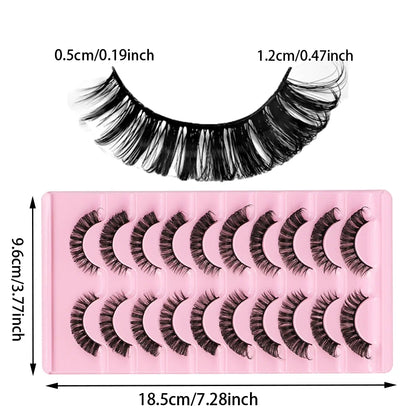 Russian Winged Strip Eyelashes