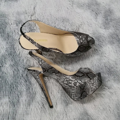 Gladiator Platform Heels