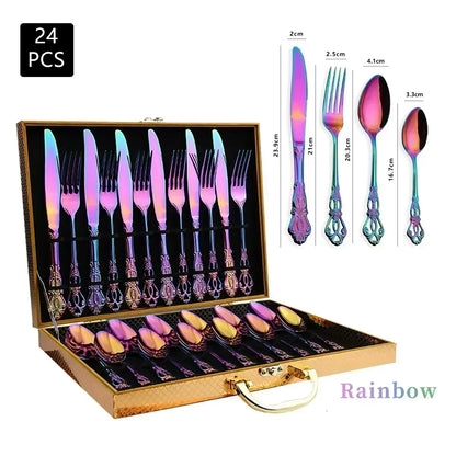 Luxury Gold Cutlery Set