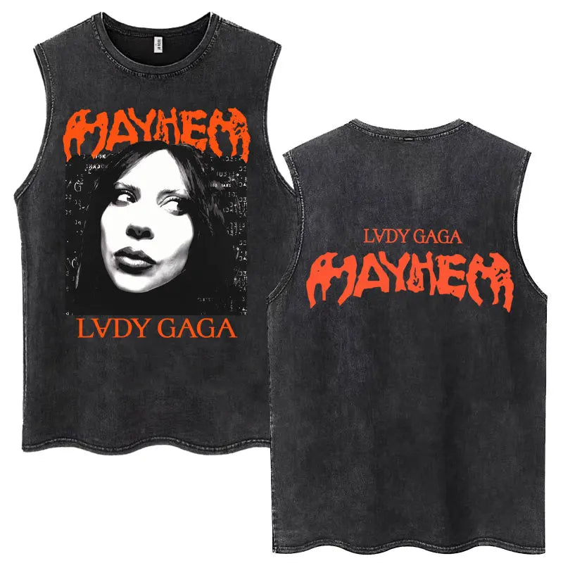 Printed O-Neck Tank