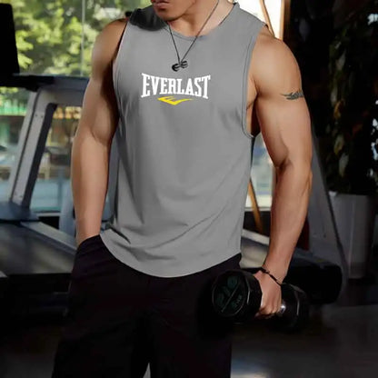 Breathable Mesh Round-Neck Running Vest