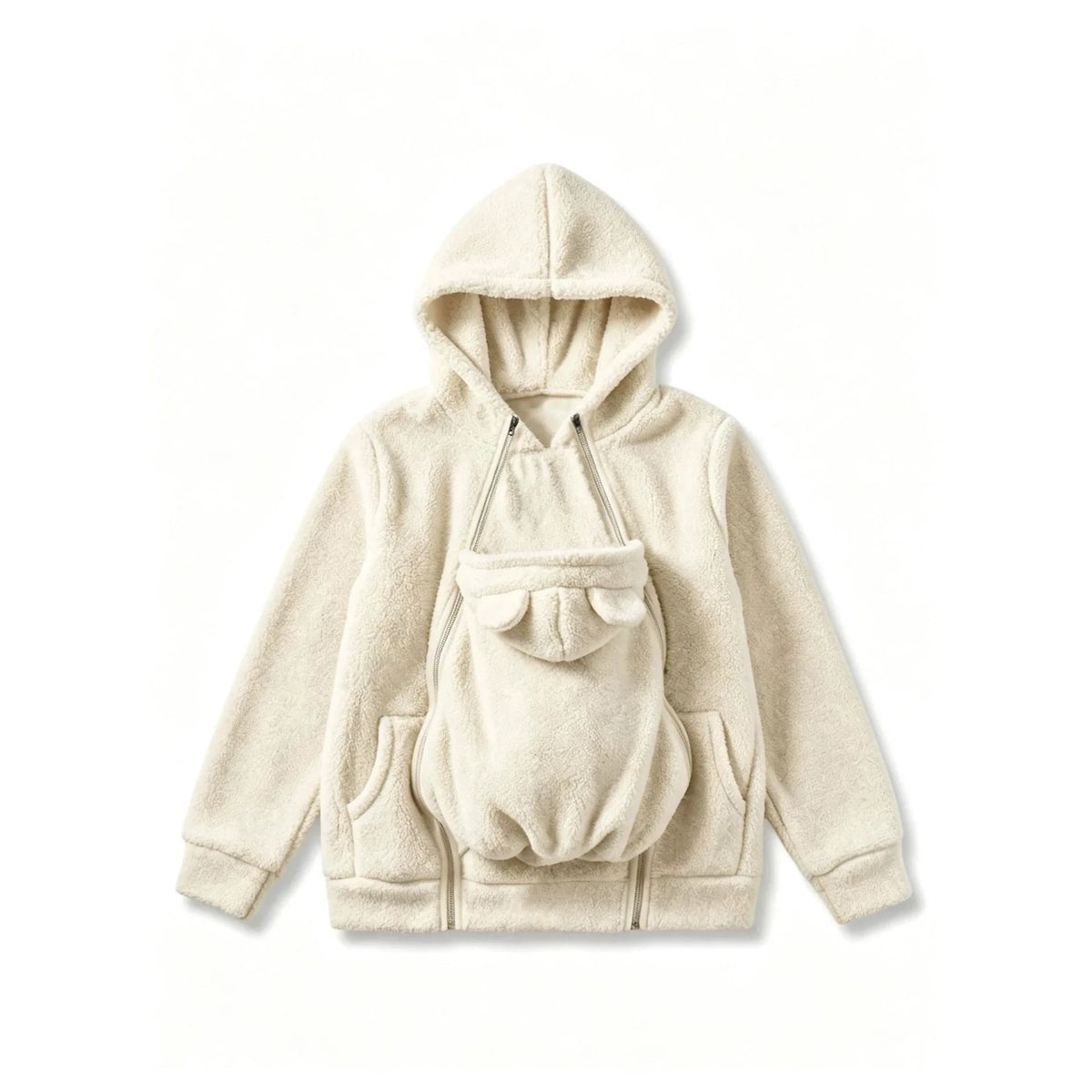 Fleece Zip Hooded Jacket