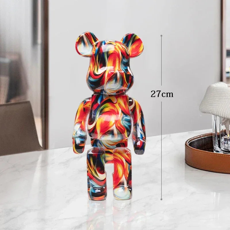 Graffiti Bear Statue