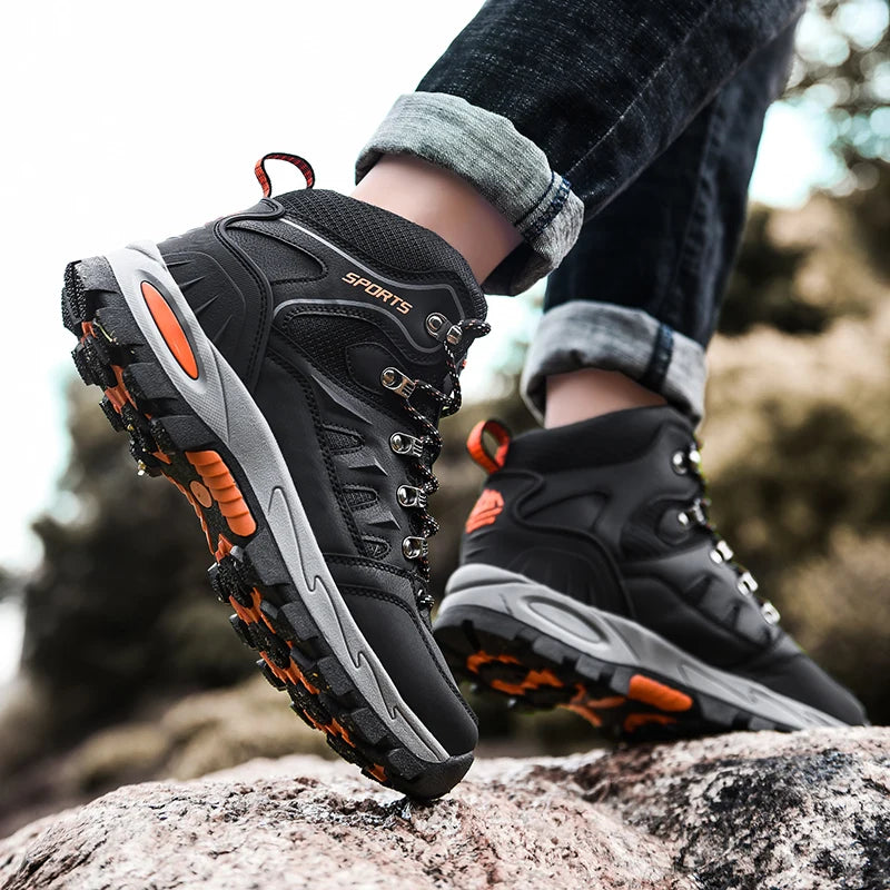 Waterproof Leather Desert Boots