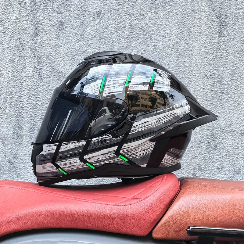 LVS Dual-Lens Full-Face Helmet