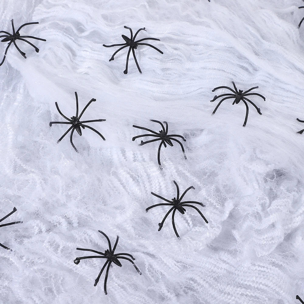 Artificial Spider Web For Halloween