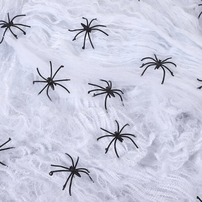 Artificial Spider Web For Halloween