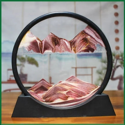 Moving Sand Art