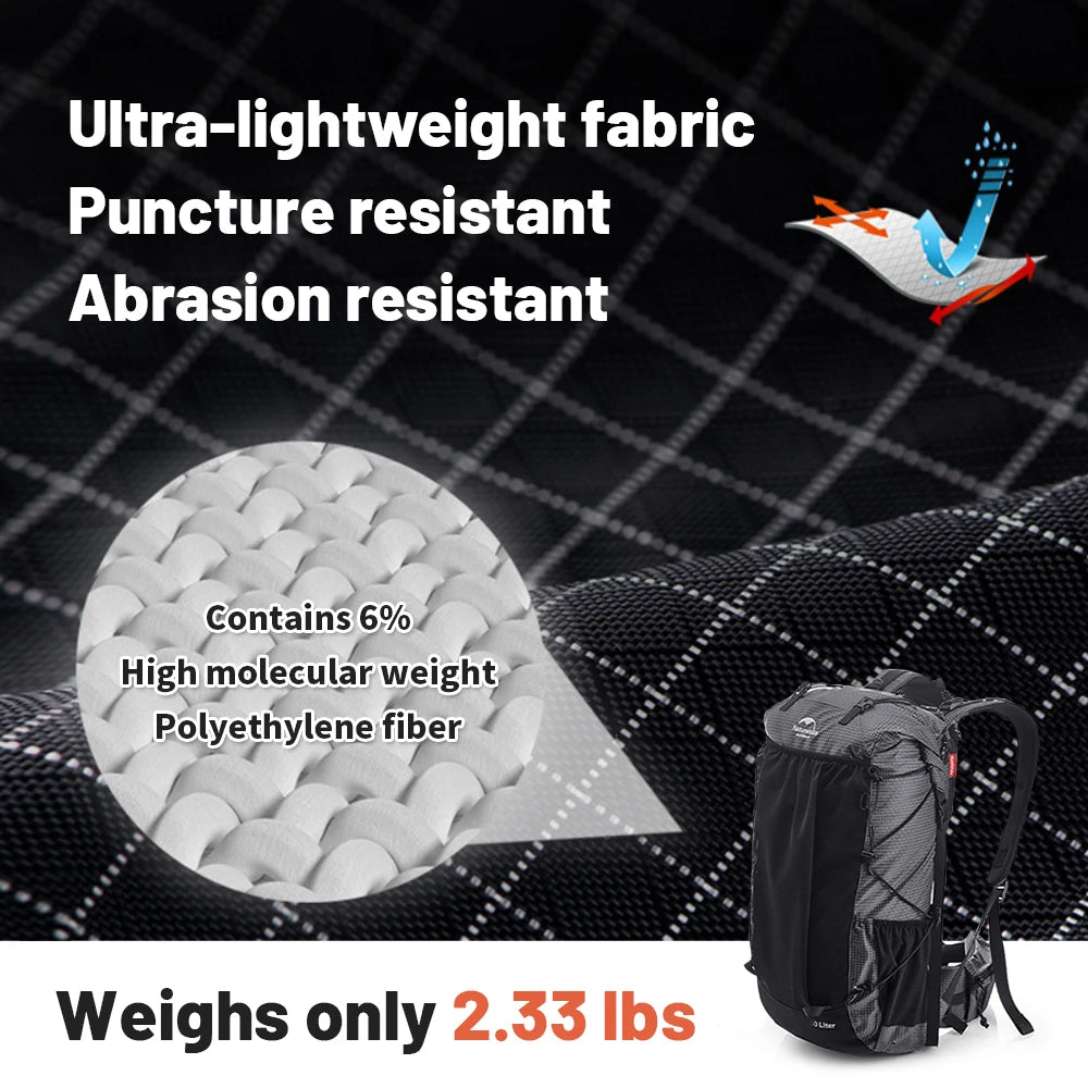 Ultralight Backpack with Rain Cover