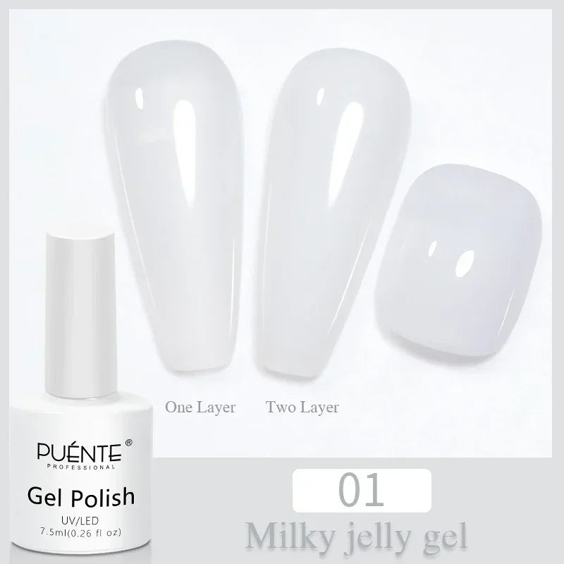 PUENTE Glitter Poly Nail Gel