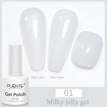PUENTE Glitter Poly Nail Gel
