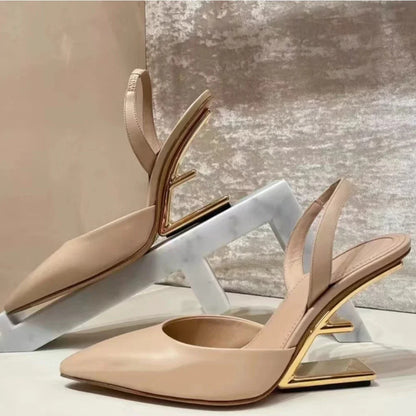 Pointed PU Pumps