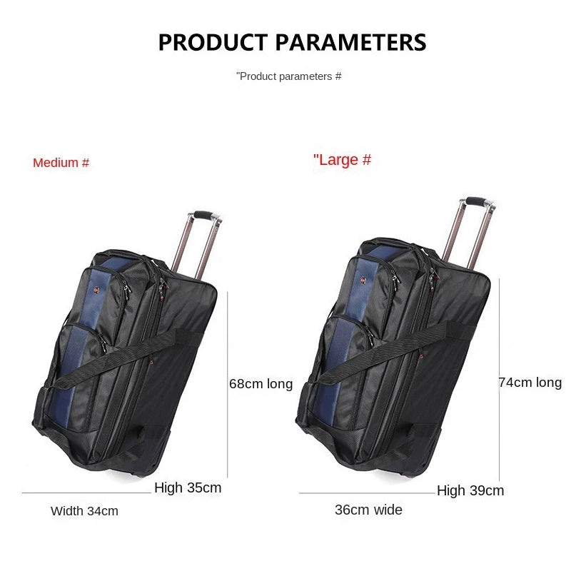 Waterproof Oxford Trolley Duffel