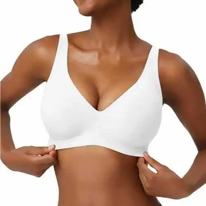Wire-Free Seamless Leopard Print Bra