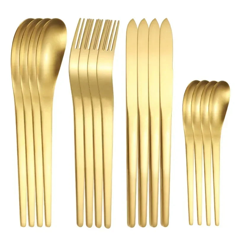 Stainless Steel Western Solid Cutlery Set