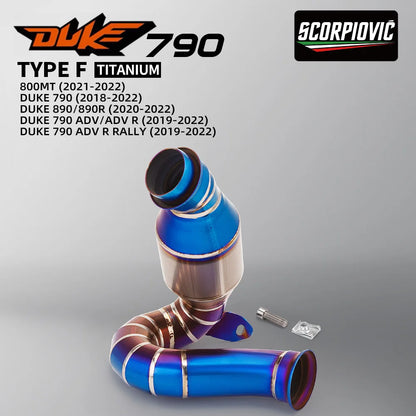 KTM Duke 790/890 Exhaust Mid-Link Pipe