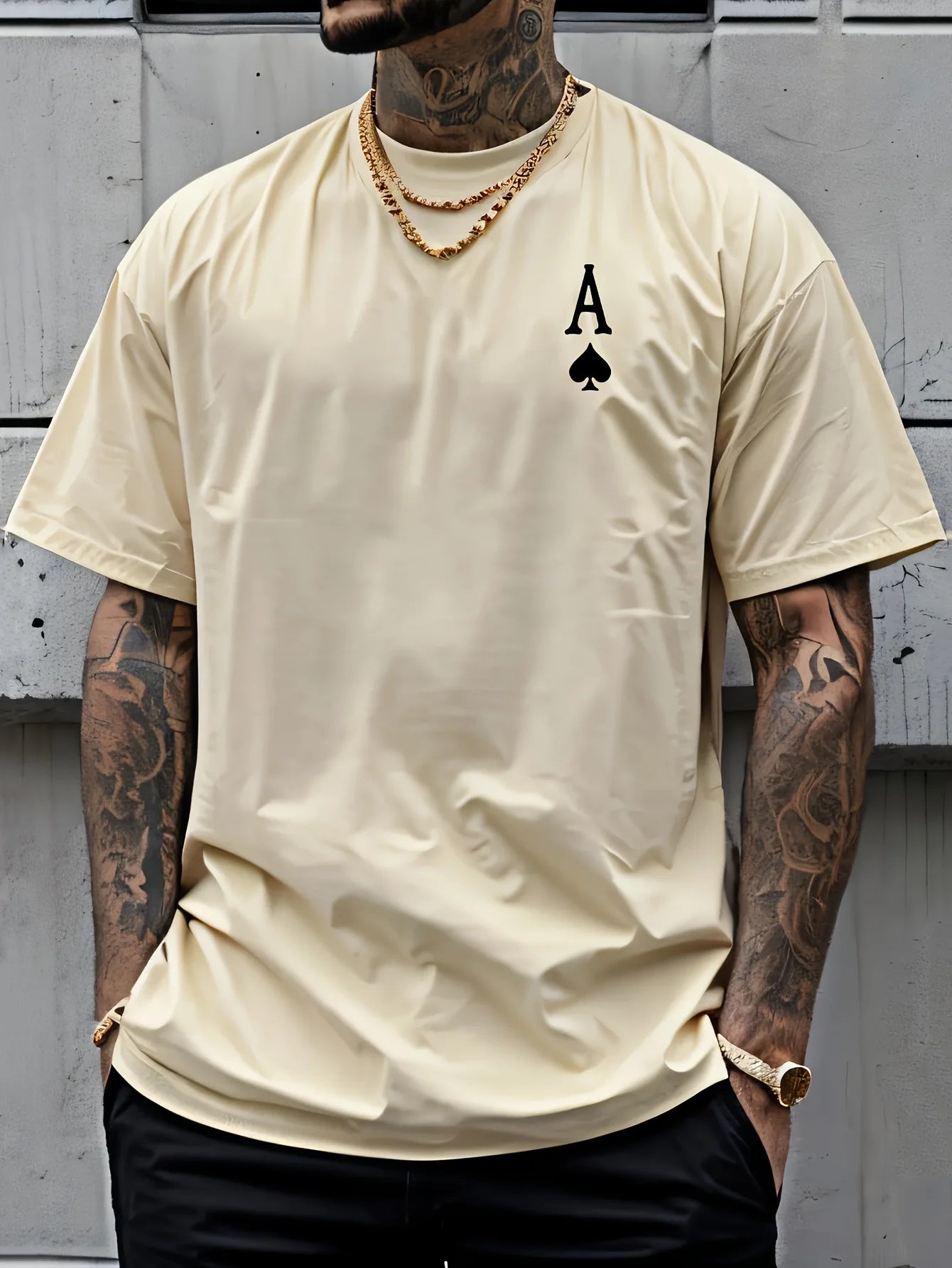 Breathable Cotton Casual Tee