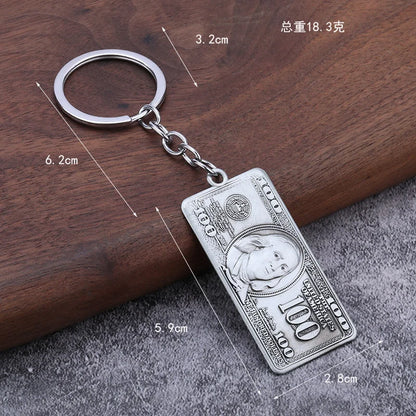 Cute Vintage Dollar Model Keychain
